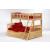 Ginger Wood Bunk Bed, Twin/Full Size