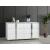 Giulia Premium Gloss Wood Veneer 6-Drawer Dresser