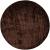 Gloria Viscose Round Hand-woven Rug, 7'9