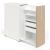 Boxi Office Lockable Storage Tower w/1 Shelf, 2 Metal Shelves & 2 Small Drawers