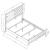 Micah MDF/Wood Panel Bed