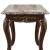 Gloria Marble Top Rectangular End Table