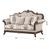 Gloria Button Tufted Fabric  Loveseat