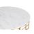Leaf Marble Top Coffee Table