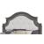 Grace King Size Bed with Fabric Upholstery Headboard