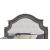 Grace Bed with Fabric Upholstery Headboard