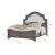 Grace Queen Size Bed with Fabric Upholstered Headboard