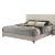 Grace Fabric/Wood Bed
