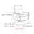 Grazia Leather Power Reclining Armchair