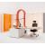 Gravity L-Shape Electric Height Adjustable Desk w/Managerial Storage