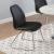 Gretchen Curved Back Sled PU Side Chair