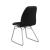 Gretchen Curved Back Sled PU Side Chair