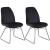 Gretchen Curved Back Sled PU Side Chair