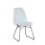 Gretchen Curved Back Sled PU Side Chair