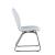 Gretchen Curved Back Sled PU Side Chair