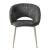 Anime Aspen Fabric/Metal Dining Chair
