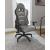 Lynxtyn Steel/Faux Leather Home Office Swivel Desk Chair
