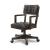 Breckington Wood/Faux Leather Home Office Desk Chair
