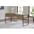 Montia Wood/Metal Home Office Desk