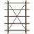 Roanhowe Wood/MDF Bookcase