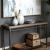 Austin Wood/Metal Sofa Table