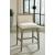 Hidden Treasures Fabric/Wood Counter Stool