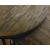 Leone Wood/Metal Round Nesting Coffee Table Set