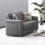 Harmony Fabric Convertible Living Set