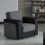 Harmony Fabric/PU Convertible Sectional Living Room Set