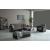Harmony Fabric/PU Convertible Sectional Living Room Set