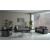 Harmony Fabric/PU Convertible Living Set