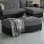 Harmony Fabric/PU Convertible Living Set