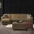Harmony Fabric Convertible Living Room Set