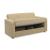 Harmony Fabric Convertible Living Set