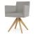 Harput Pyramid Swivel Armchair