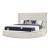 Hazel Fabric Upholstered Storage Bed with USB Ports & Bluetooth Speakers