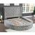 Hazel Fabric Upholstered Storage Queen Size Bed with USB Ports & Bluetooth Speakers