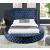 Hazel Fabric Upholstered Storage Queen Size Bed with USB Ports & Bluetooth Speakers