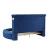 Hazel Fabric Upholstered Storage Bed with USB Ports & Bluetooth Speakers
