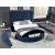 Hazel Fabric Upholstered Storage Queen Size Bed with USB Ports & Bluetooth Speakers