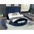 Hazel Fabric Upholstered Storage Bed with USB Ports & Bluetooth Speakers