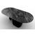 Twins Metal/Ceramic Oval Dining Table