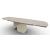 Twins Metal/Ceramic Rectangular Extendable Dining Table w/Rounded Corners