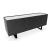 Horizon Ceramic/Wood/Metal Customizable Sideboard w/3 Doors & Metal Base