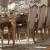 Chambord Antique Fabric/Wood Dining Chair