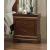 Abbeville Wood/Wood Veneer Nightstand with Hidden Drawer