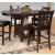 Junipero Classic Oval Wood/Wood Veneer Extendable Counter Table