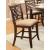 Keegan Classic Fabric/Wood Counter Dining Chair