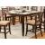 Keegan Classic Wood Counter Dining Table