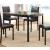 Tempe Classic Rectangular Faux Marble/Metal Dining Table